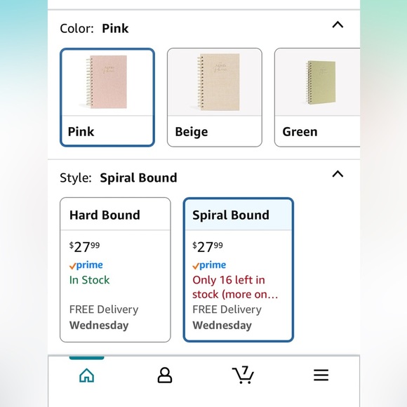 ADHD Planner - Pink and Gold - Picture 6 of 6